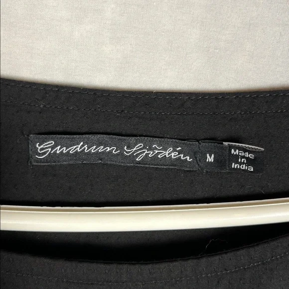 Black Gudrun Sjoden Organic Cotton Lightweight Dress - Picture 5 of 7